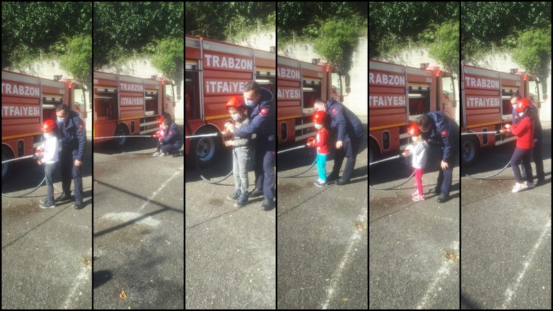 Adacık’ta Öğrencilere İtfaiye Eğitimi